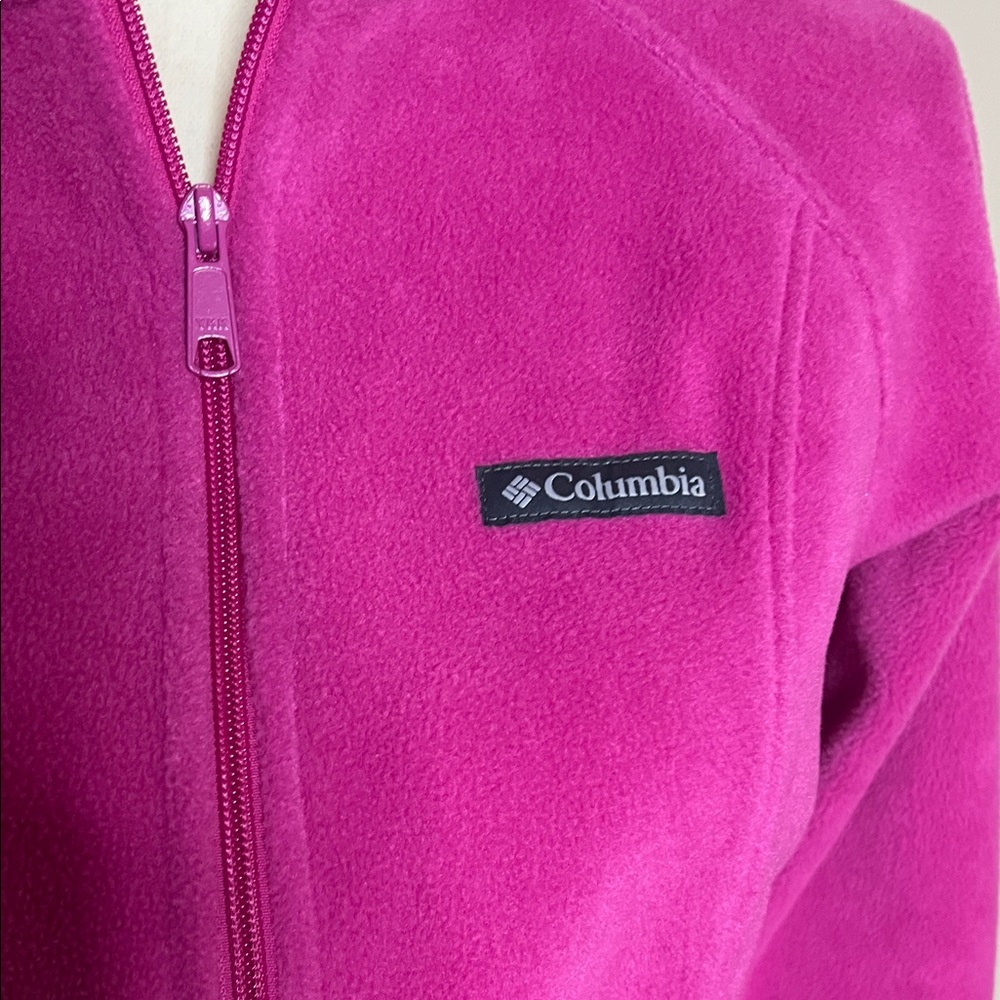 💘Columbia Women's Vibrant Pink Benton Sping Jacket - Picture 10 of 17